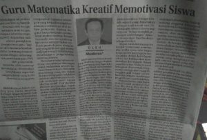 foto artikel masuk koran